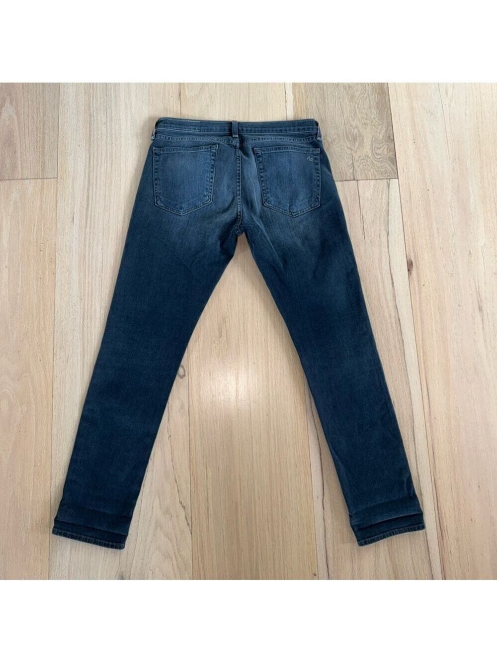 rag & bone The Dre Jeans Dark Wash Straight Leg Jeans Size 29 - Picture 2 of 7